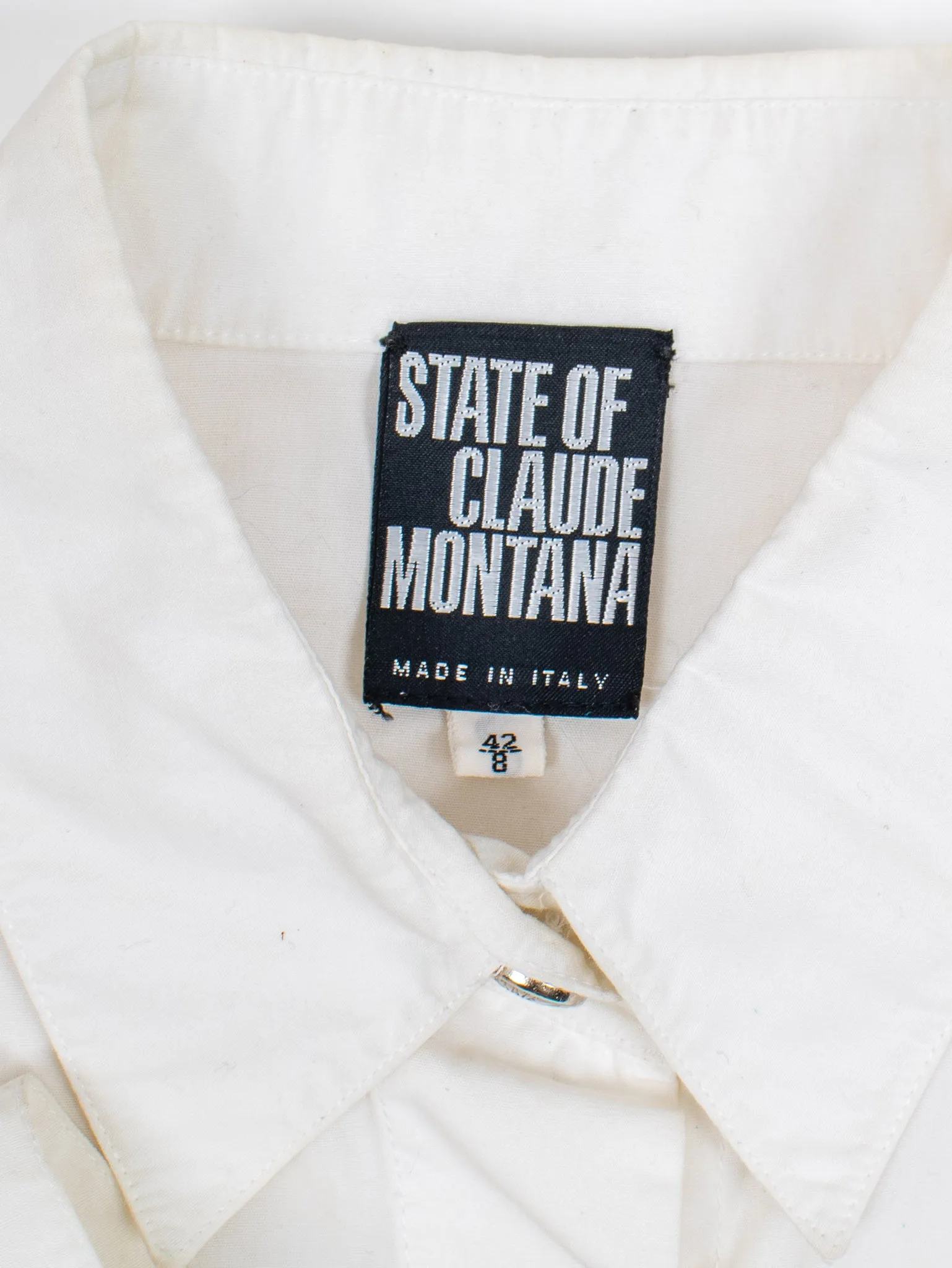 1990's 'state of claude Montana' shacket