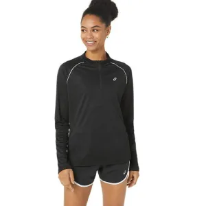 Asics Icon Long Sleeve 1/2 Zip Womens Tee