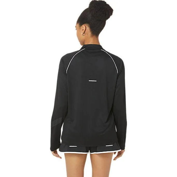 Asics Icon Long Sleeve 1/2 Zip Womens Tee