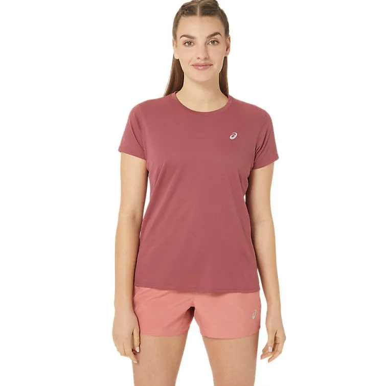 Asics Silver Womens Short Sleeved Shirt