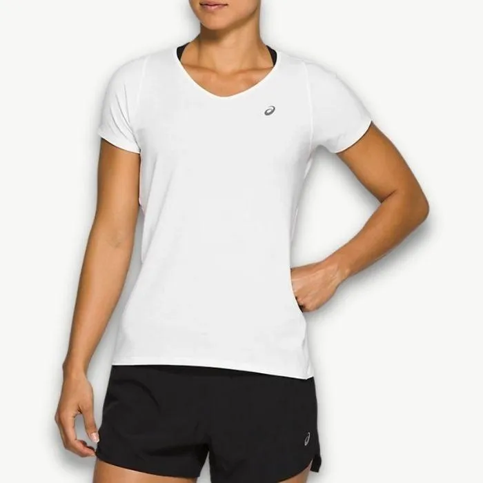 asics V-Neck Women's Short Sleeve Top