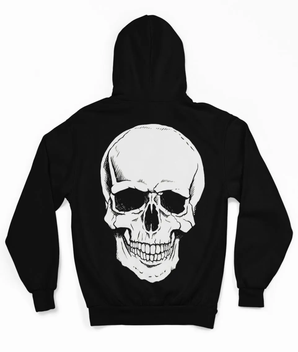 BIG SKULL PULLOVER HOODIE