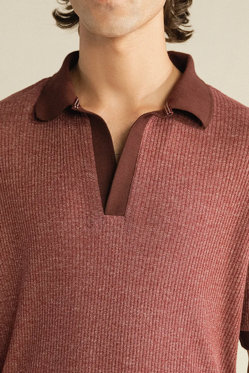 BURGUNDY POLO SHIRT