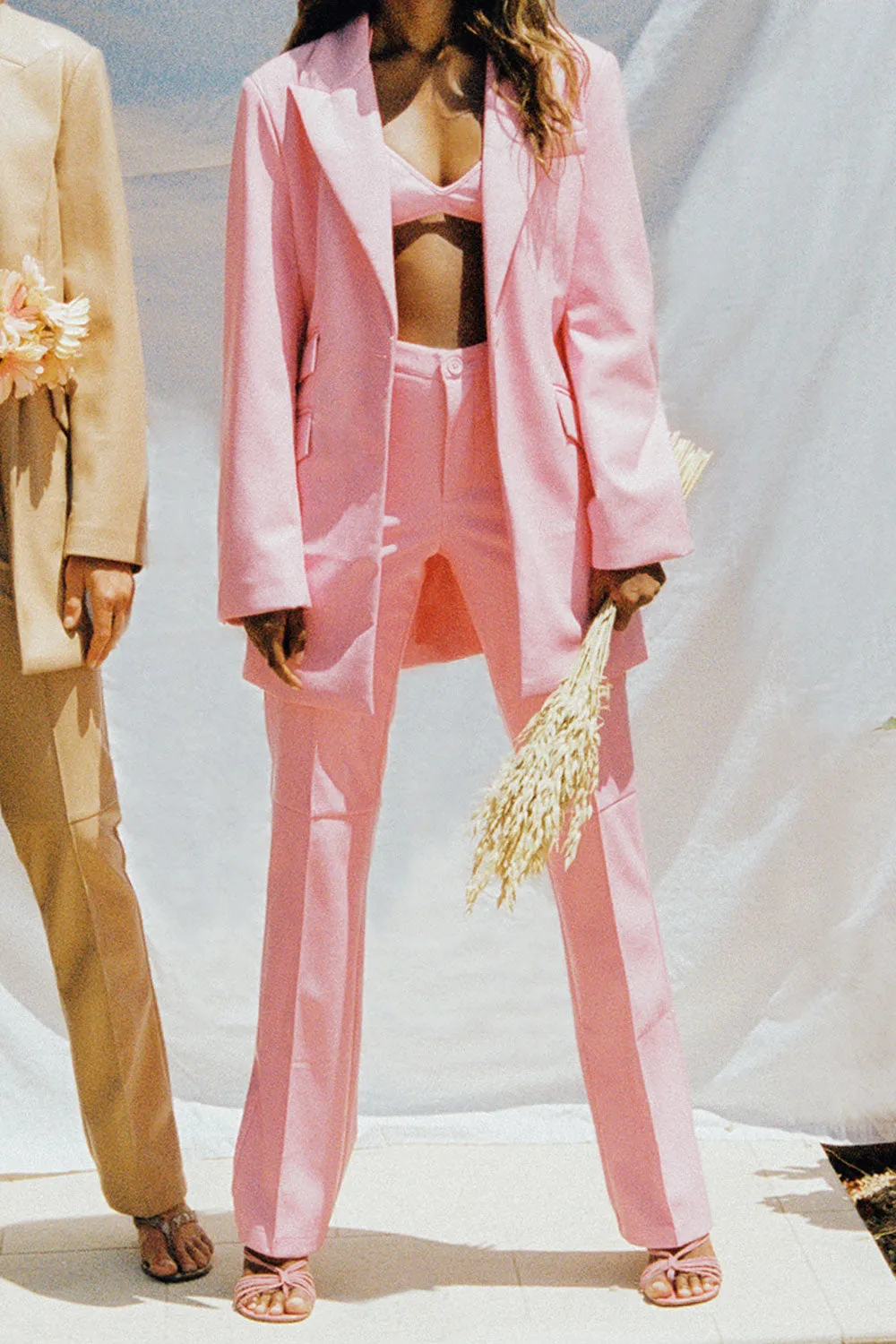 Caroline Kennedy Pants - Pink Punch