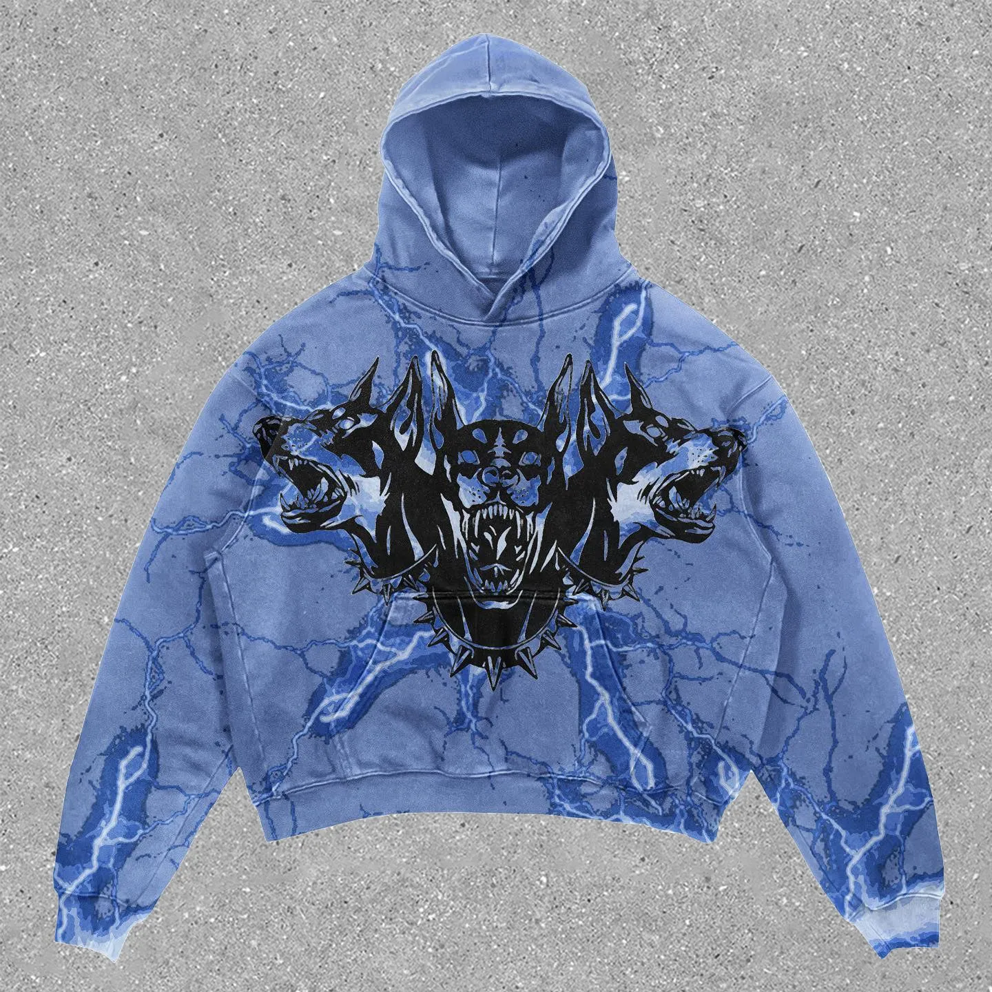 casual hellhound hoodie