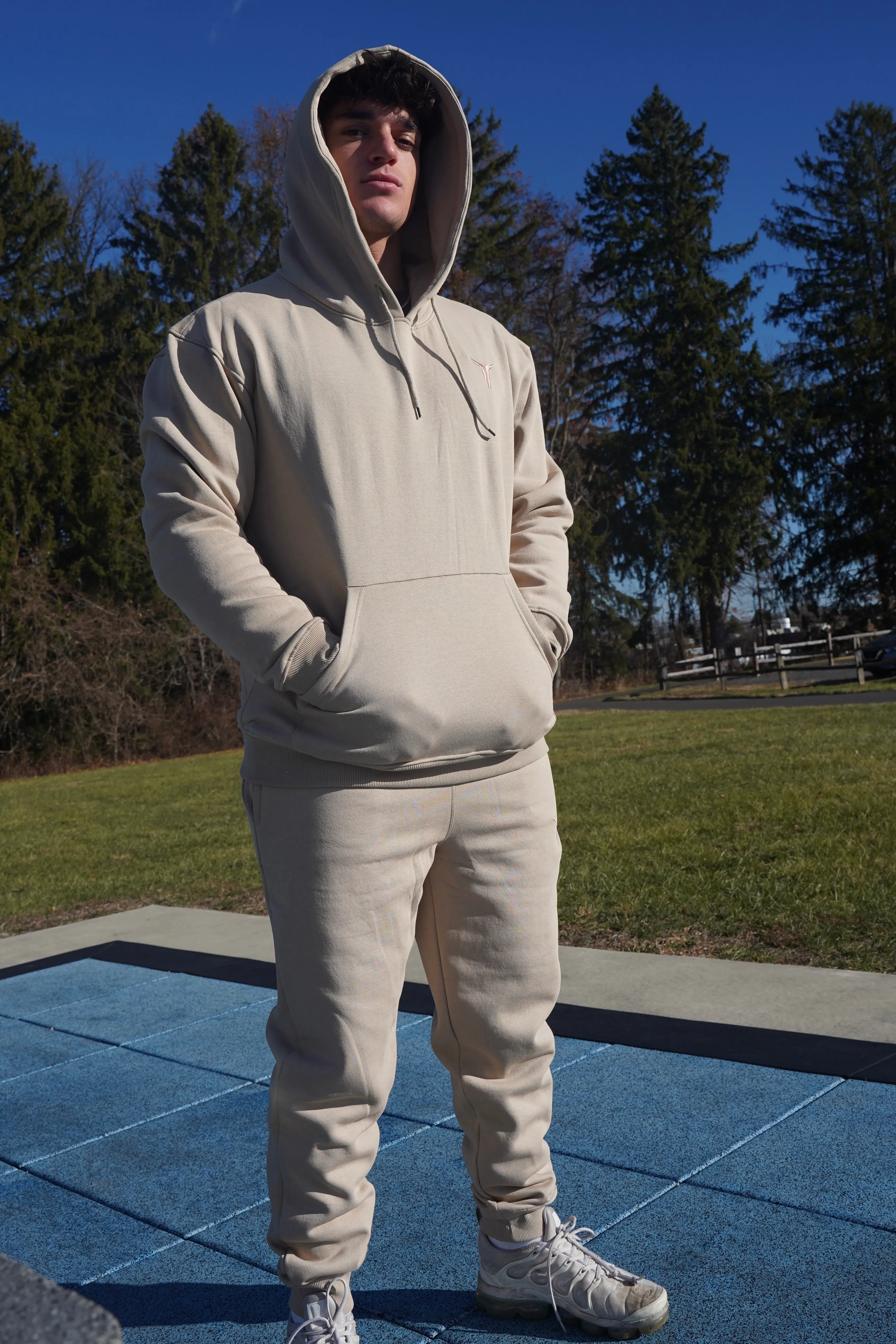 Combo Flex Oversized Embedded Hoodie   Jogger 330 GSM