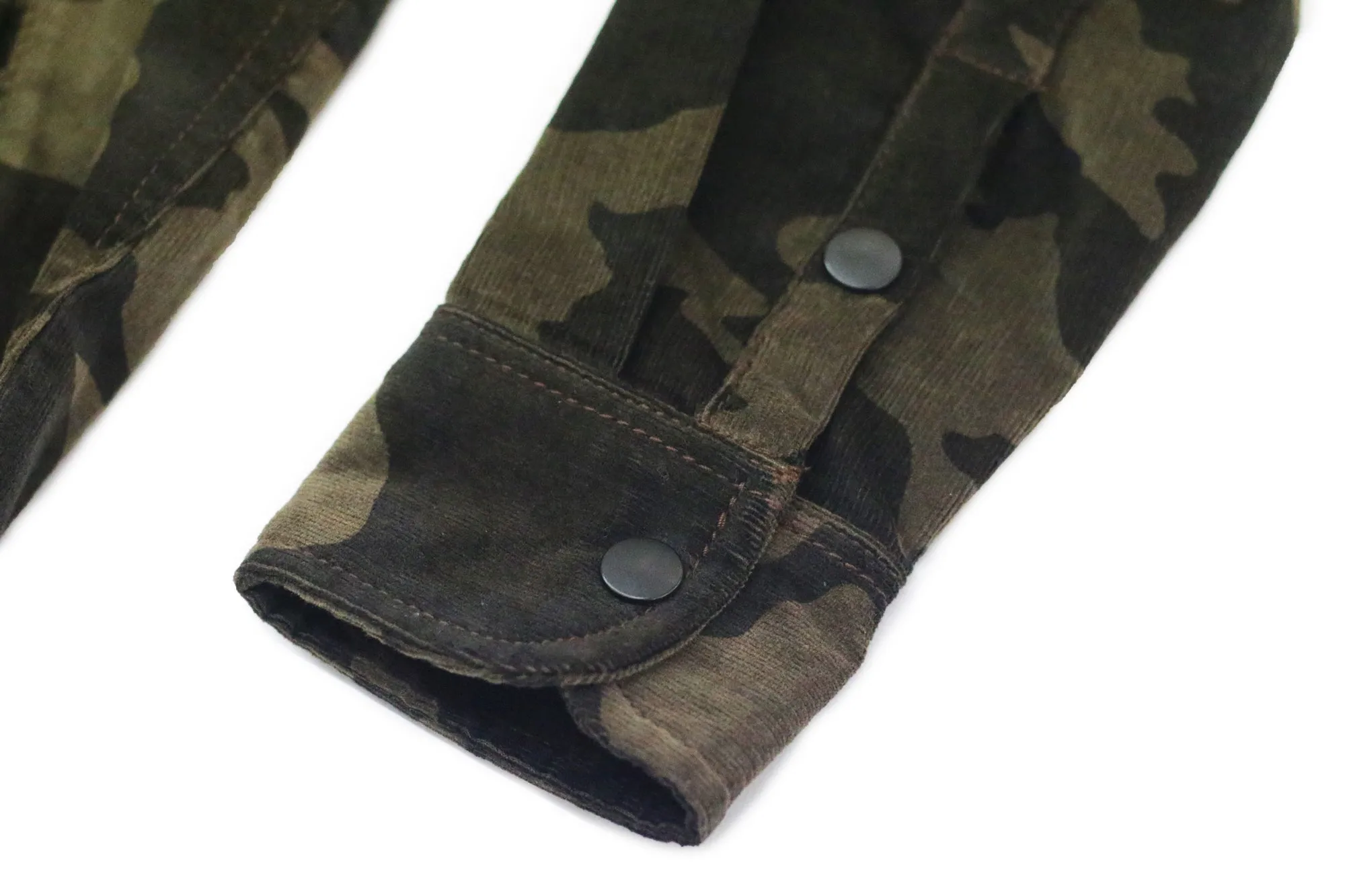 CORD CAMO OVERSHIRT