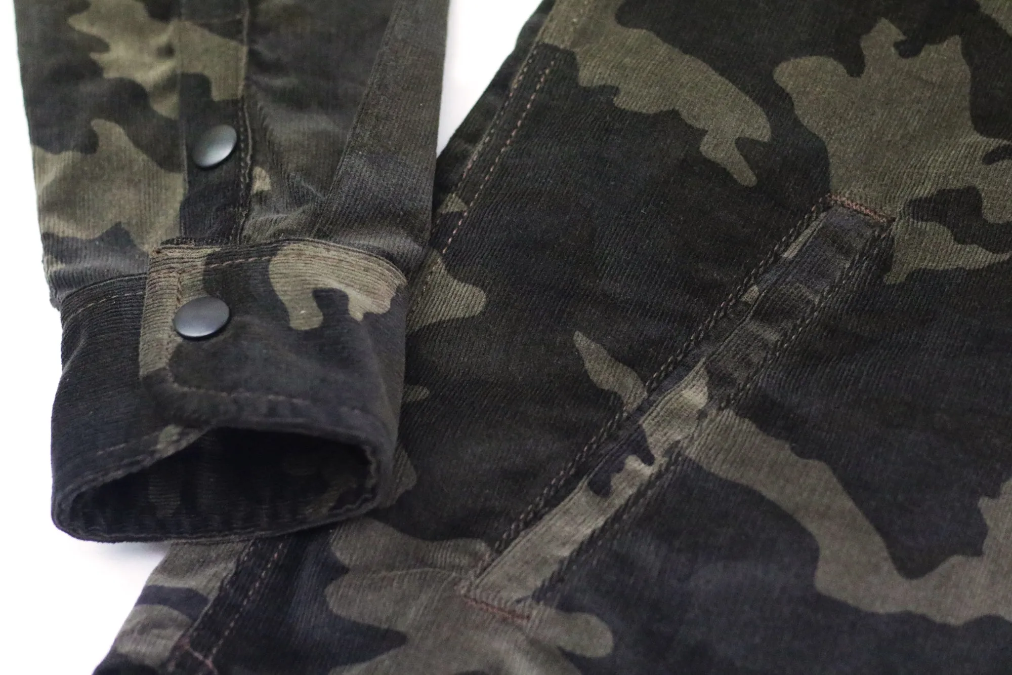 CORD CAMO OVERSHIRT