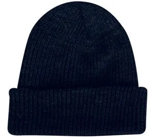 Cuffed Knit Beanie Made in USA