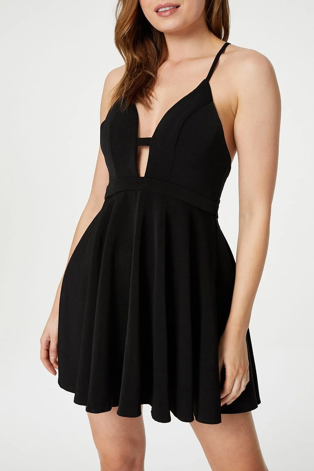 Cut Out Back Slip Dress