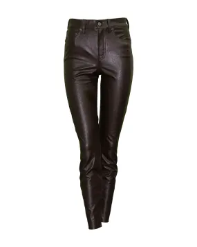 Debbie Skinny Vegan Leather Jeans