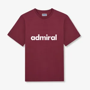 Denzell Logo T-Shirt - Burgundy