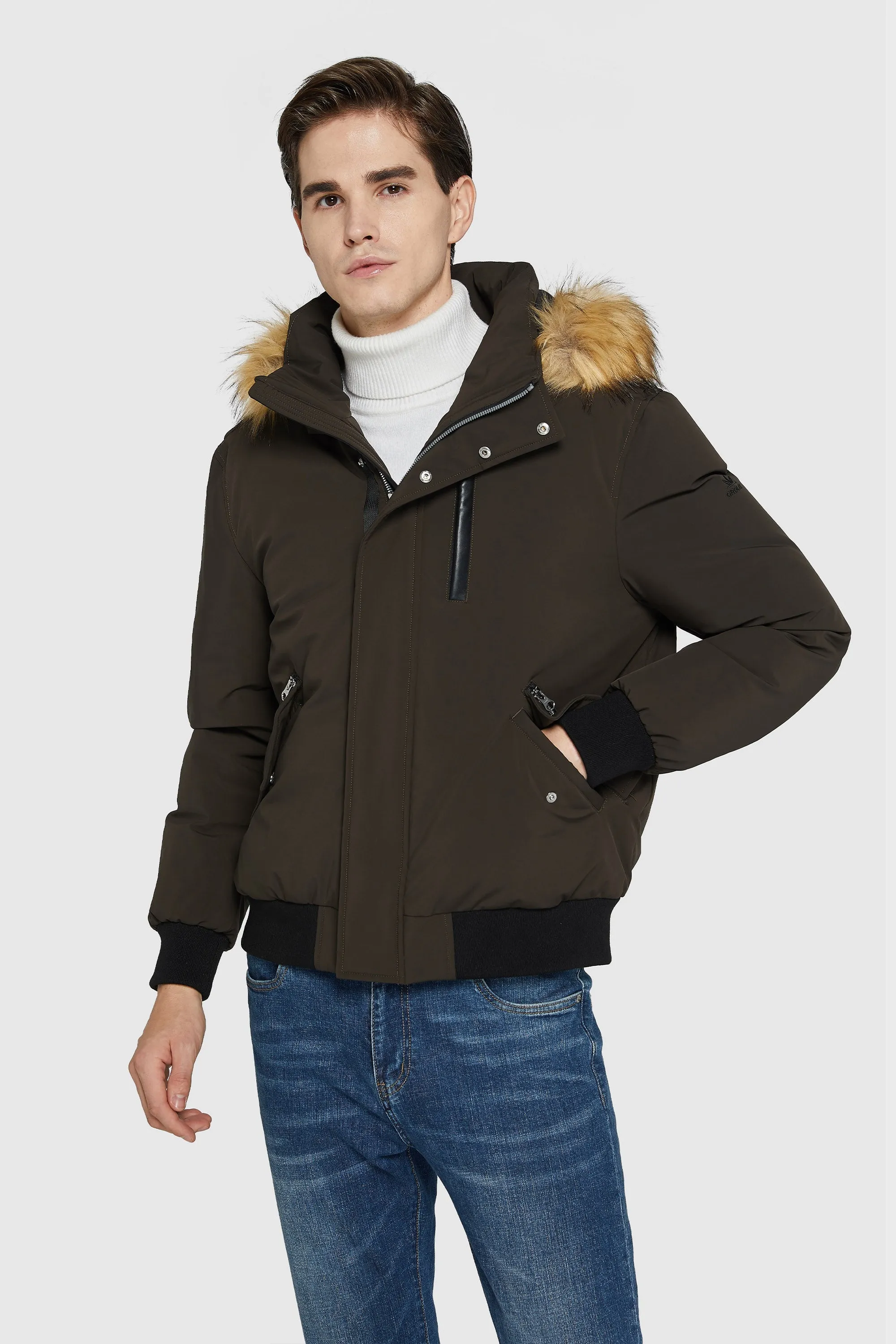 Double Snap Winter Down Coat