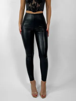 Elude Leather Leggings