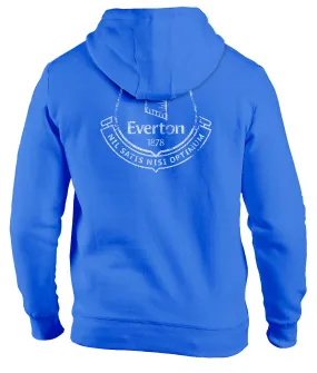 Everton FC Wordmark Fleece Pullover Hoodie - Royal