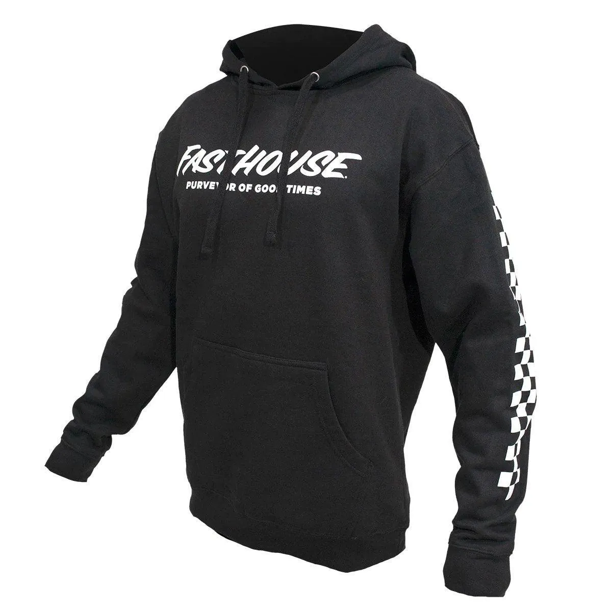 Fasthouse Logo Hooded Pullover - Black