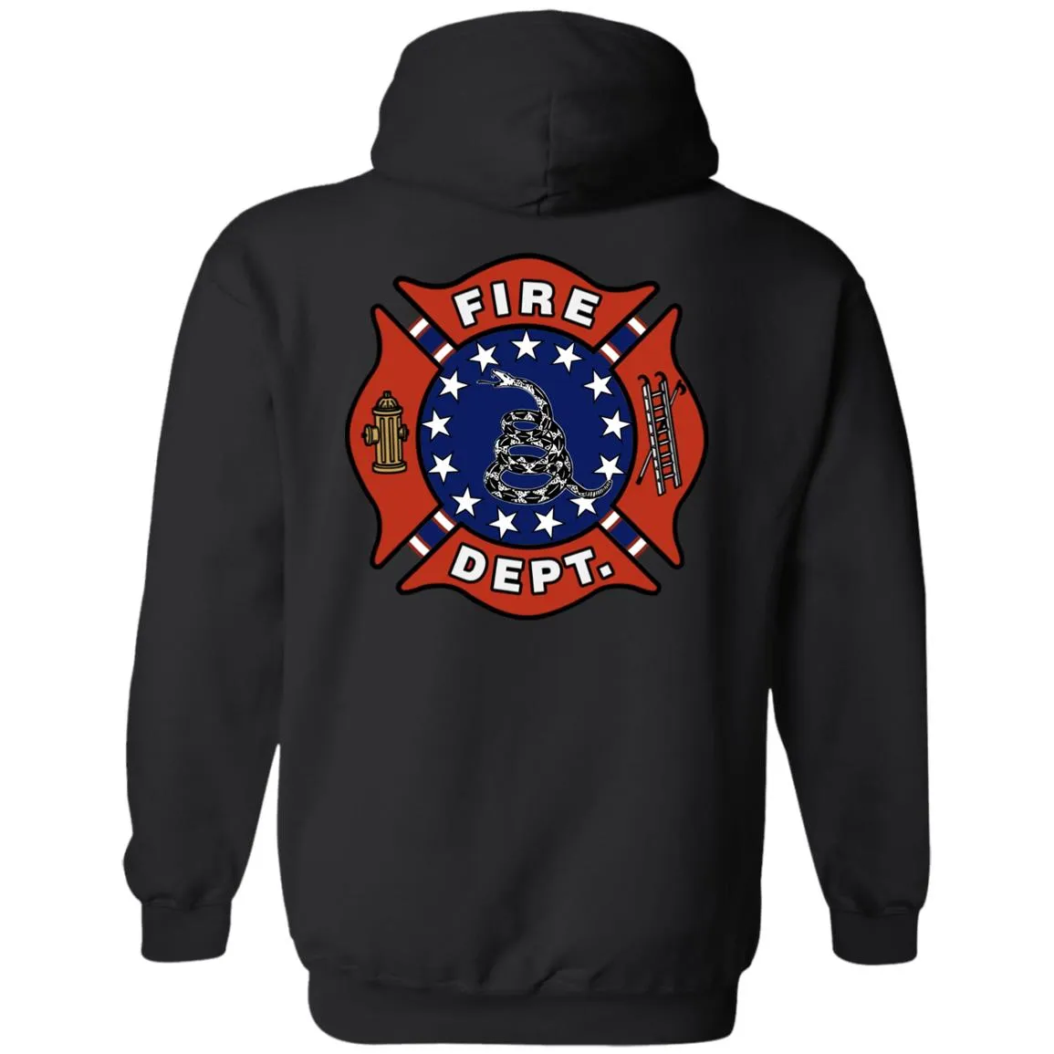 Fireman Bold Freedom Pullover Hoodie