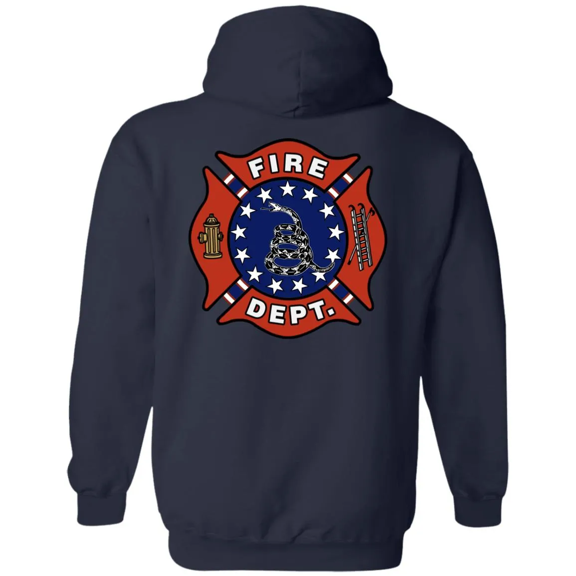 Fireman Bold Freedom Pullover Hoodie