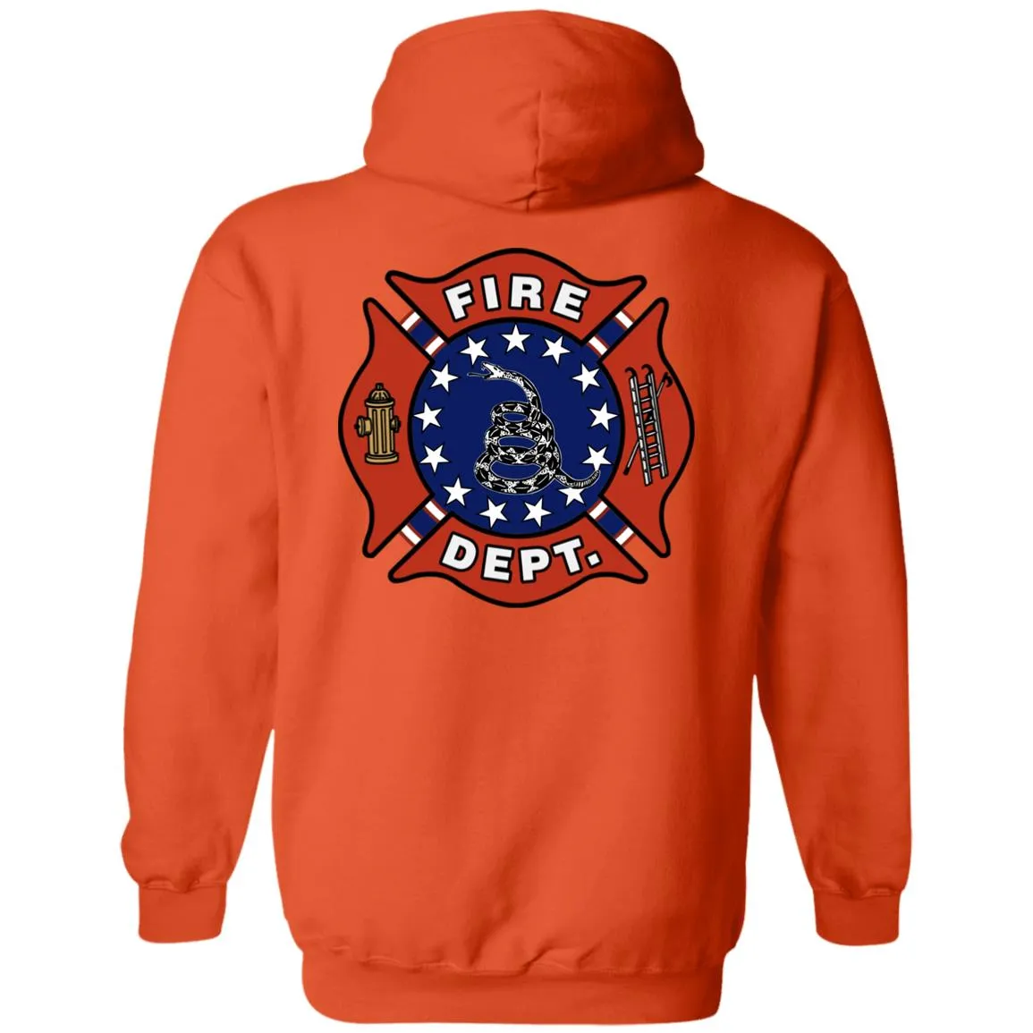 Fireman Bold Freedom Pullover Hoodie