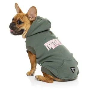 FuzzYard | State Hoodie - Dog Jumper Myrtle Green