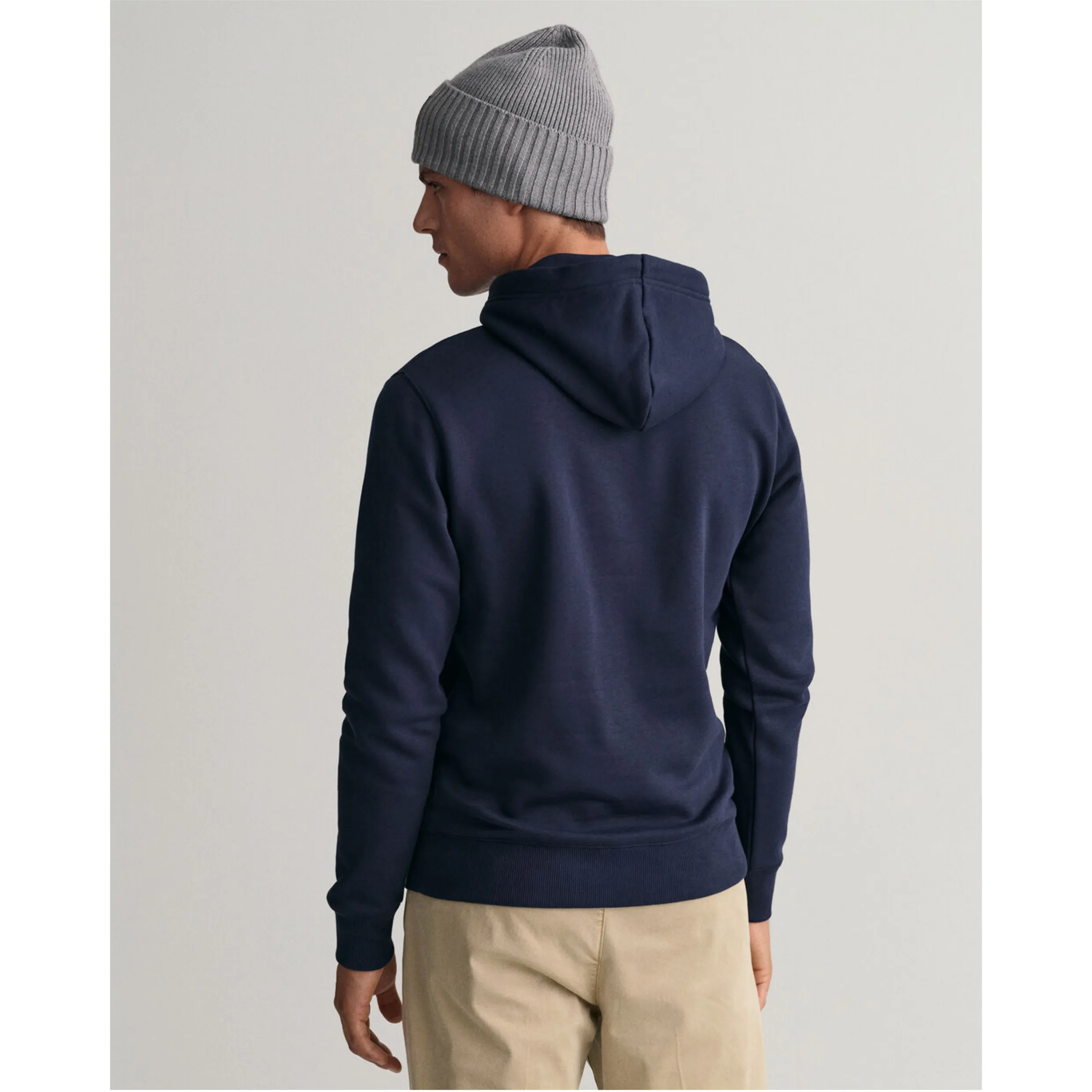 GANT Banner Shield Hoodie 2007039 Evening Blue