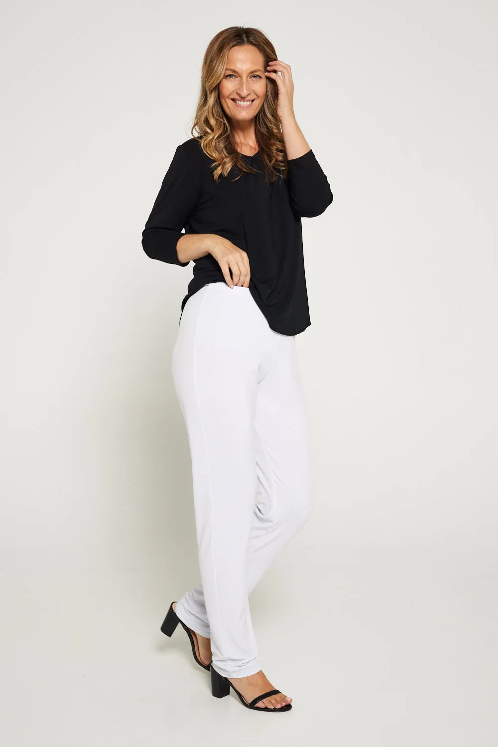 Gianna Pants Tall - White