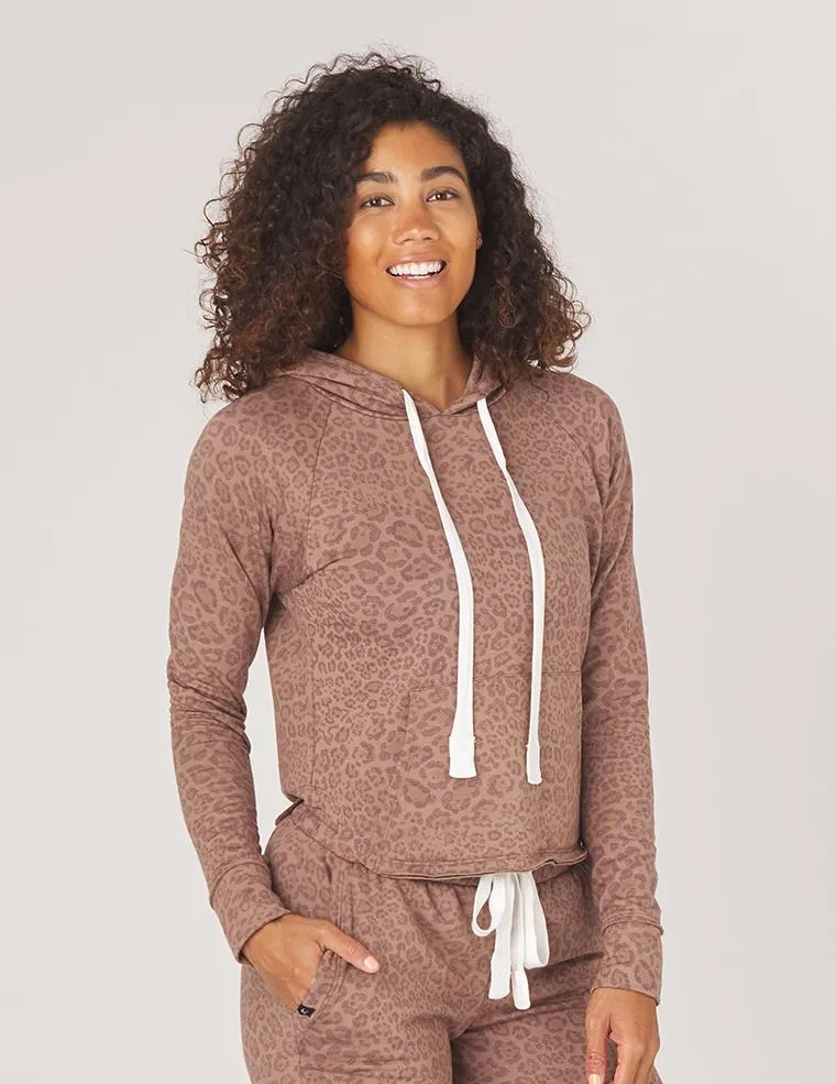 Glyder Rocky Hoodie - Cocoa Leopard