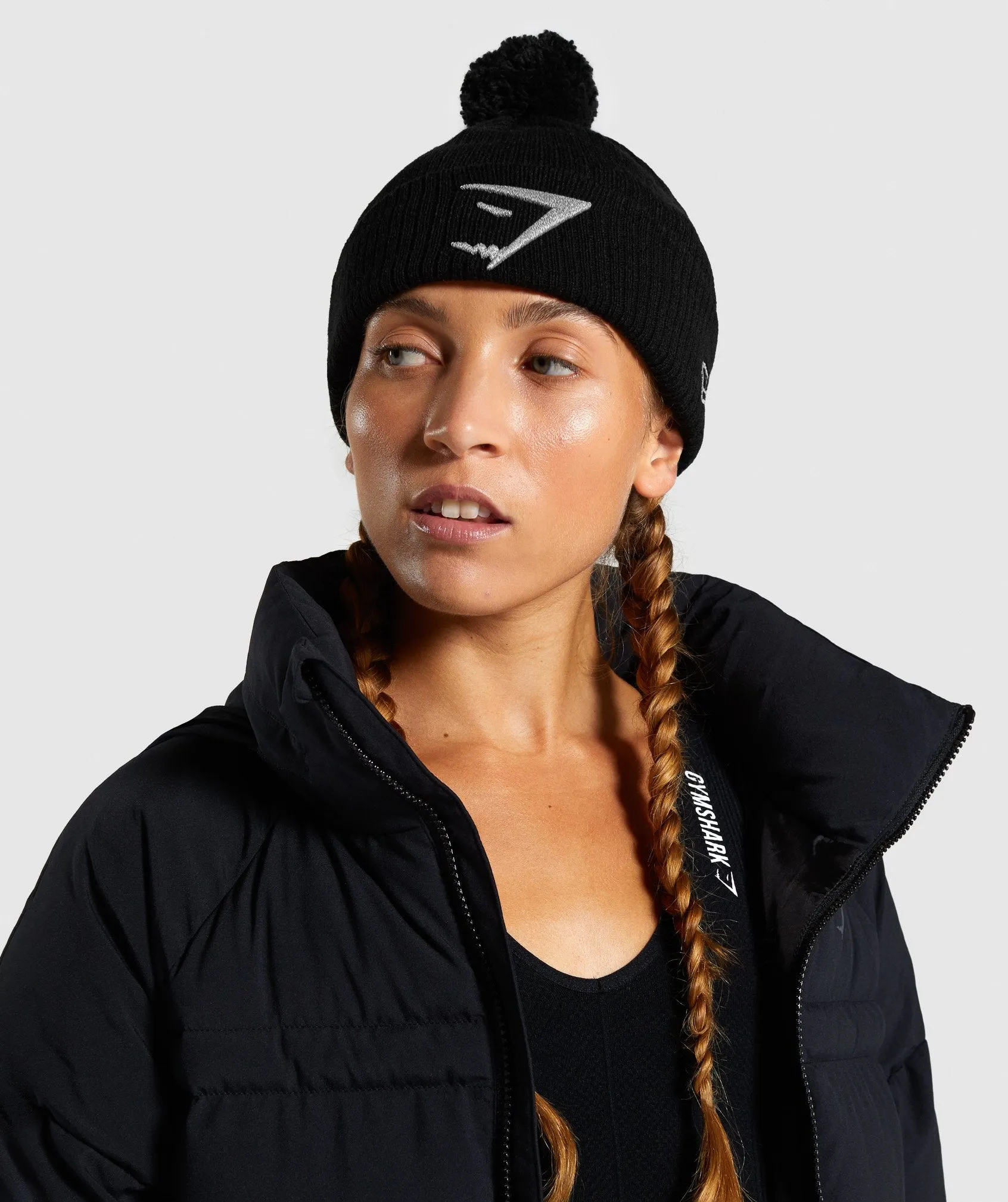 Gymshark New Era GS Mini Pom - Black/Reflective