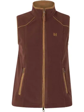 HARKILA Sandhem 200 Fleece Gilet - Women's - Burgundy