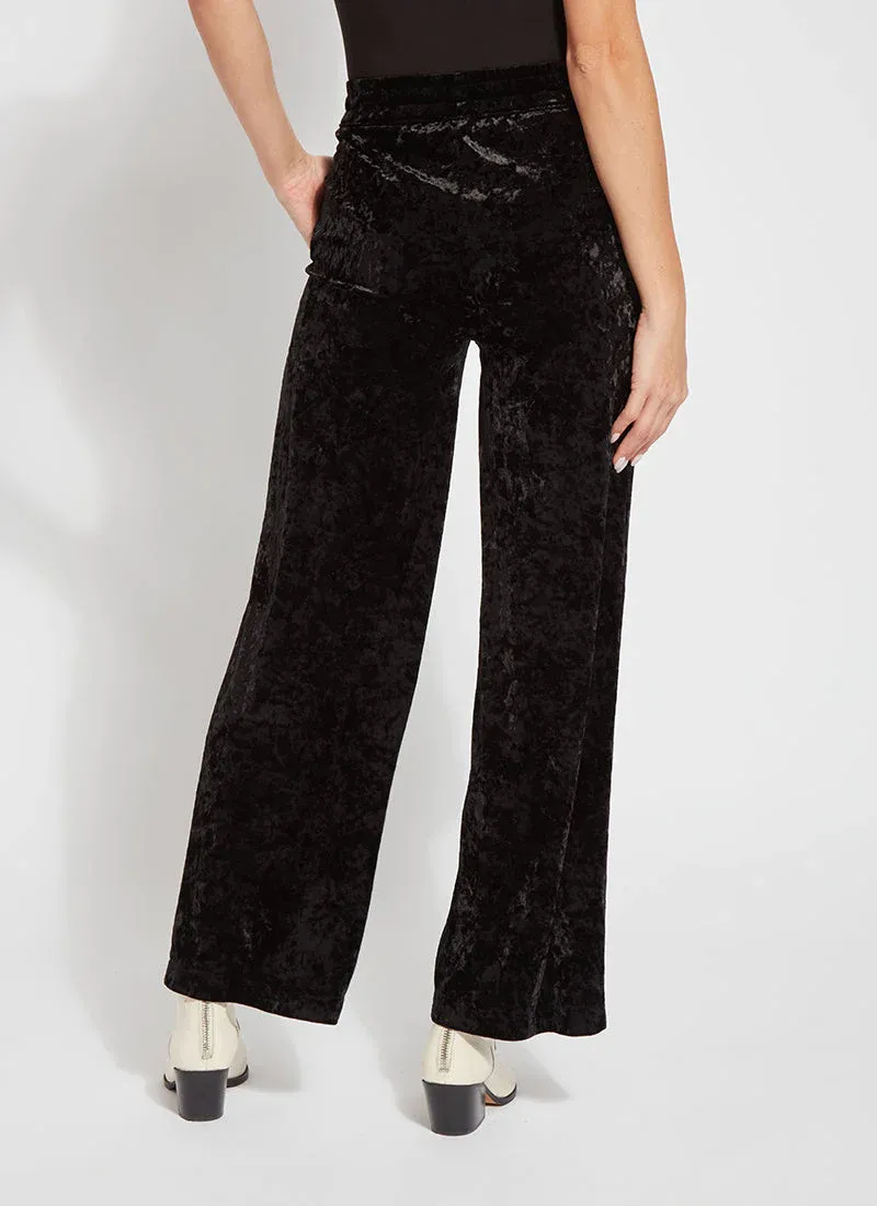 Harper Pant | Black Velvet