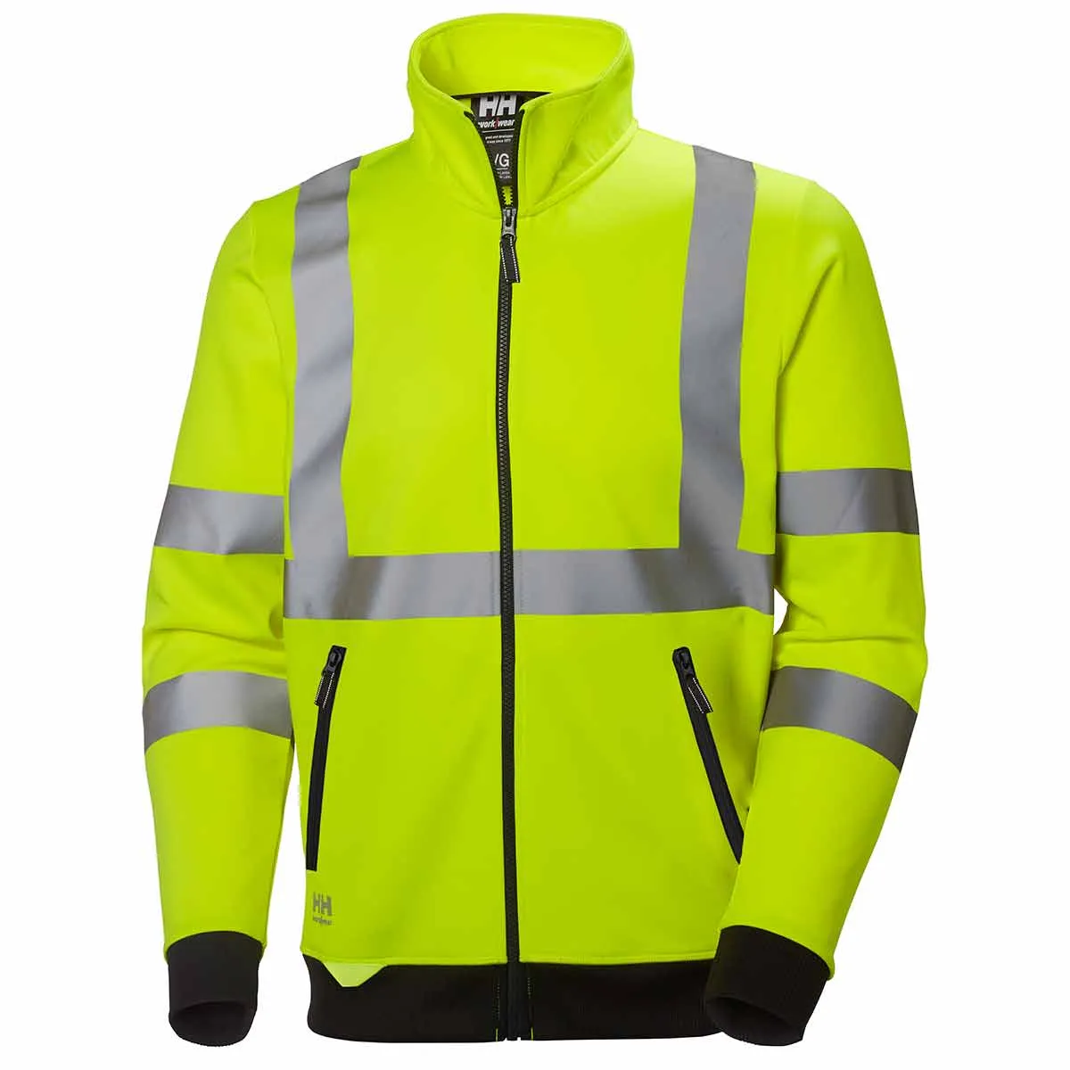 Helly Hansen ADDVIS Hi Vis Zip Sweatshirt