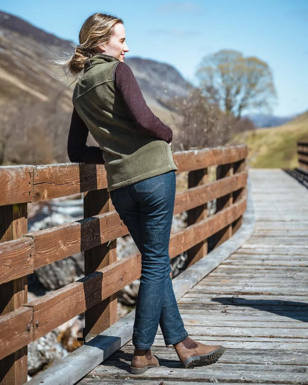 Hoggs of Fife Stenton Ladies Fleece Gilet