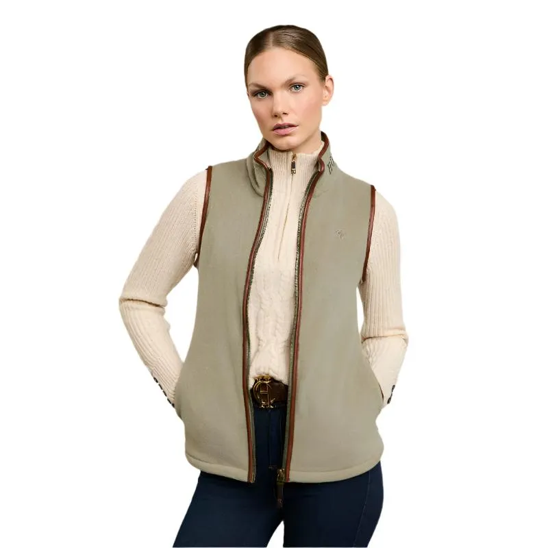 Holland Cooper Country Ladies Fleece Gilet - Sage