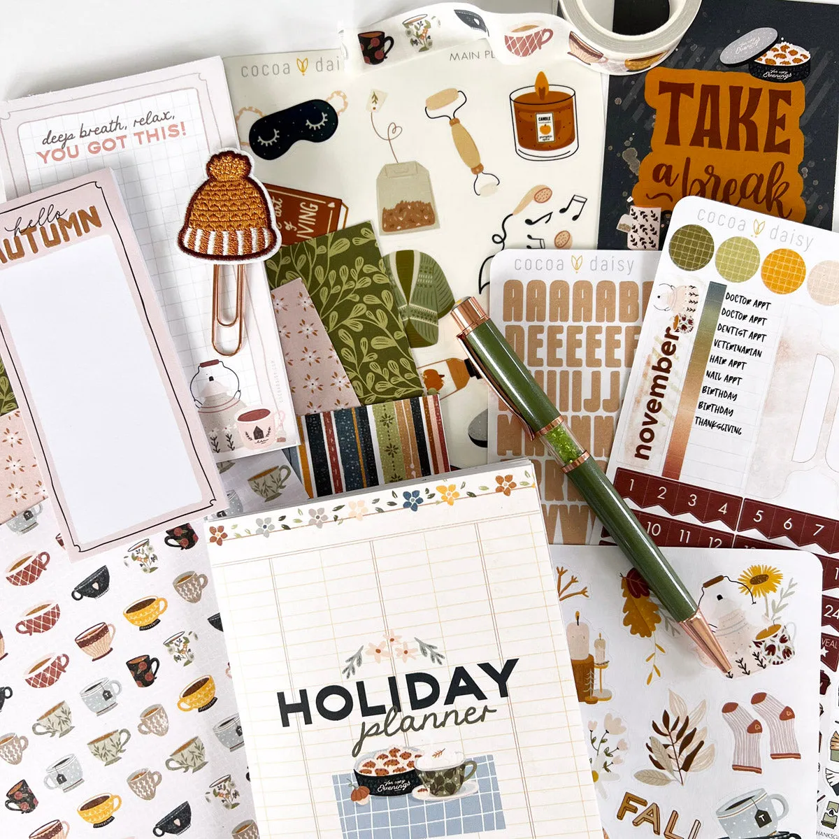 Home Sweet Home Planner Kit - Choose your insert November 2023