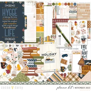 Home Sweet Home Planner Kit - Choose your insert November 2023