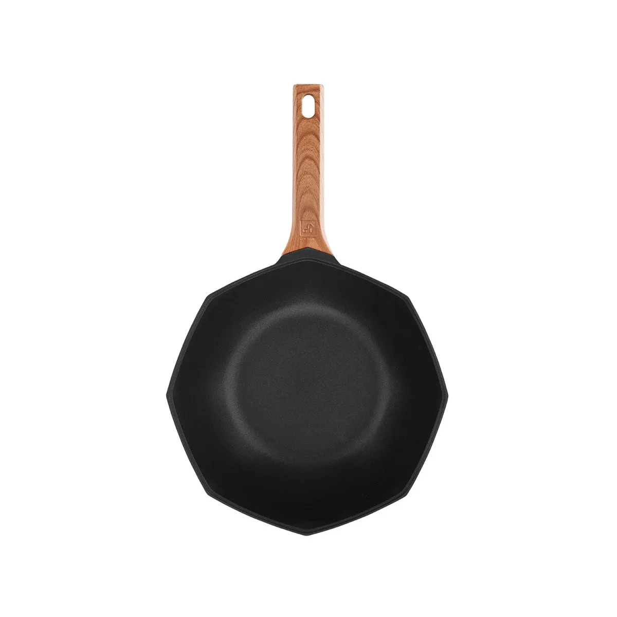 Italiano Octagonal 30cm White Non-stick Wok Pan - The Epitome of Culinary Excellence