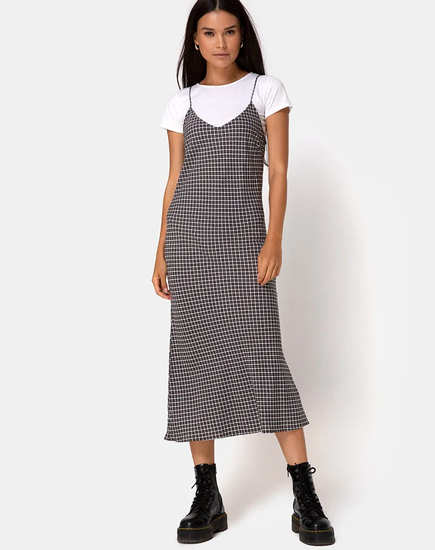 Juvina Dress in Check It Out Black