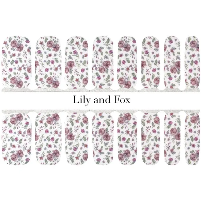 Lily And Fox - Nail Wrap - Budding Beauty