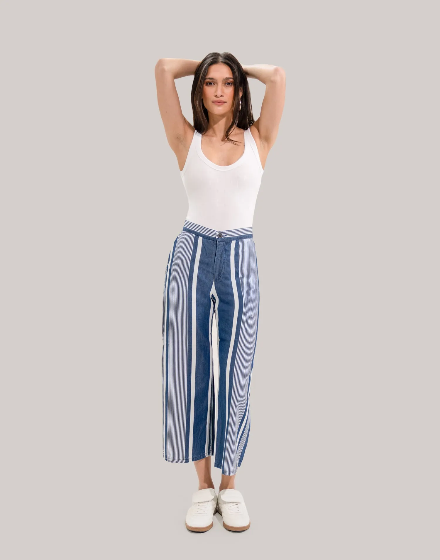 LILY WIDE LEG PANTS / RAYS