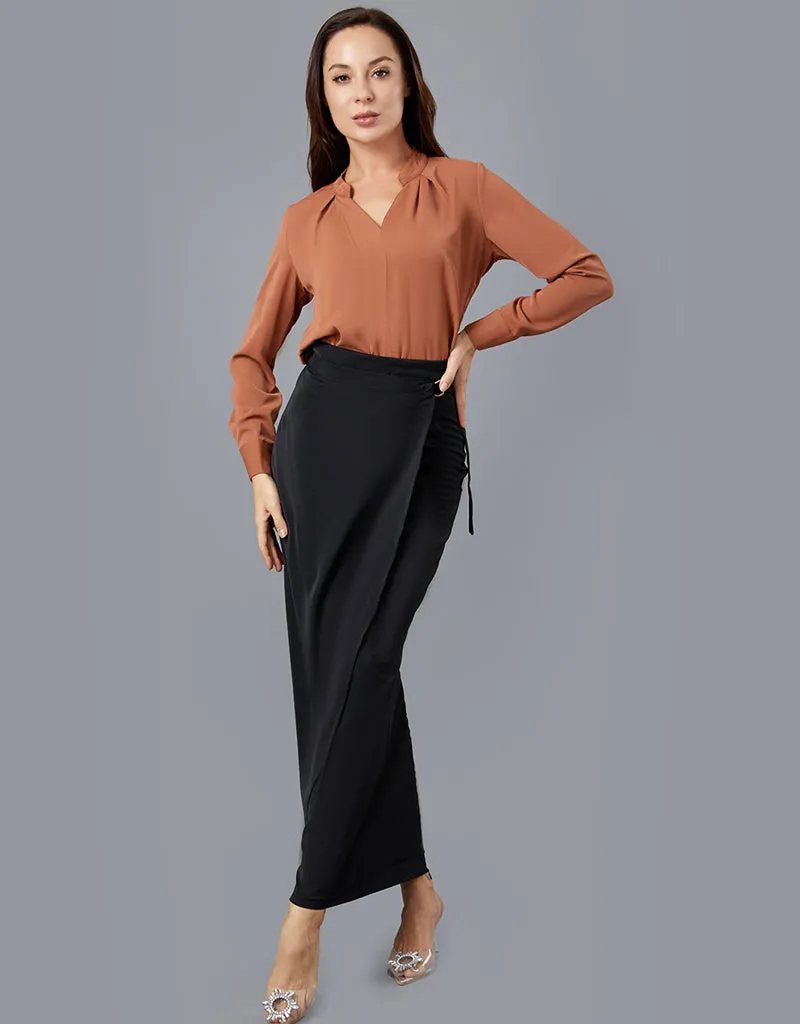 Lustrous V Blouse