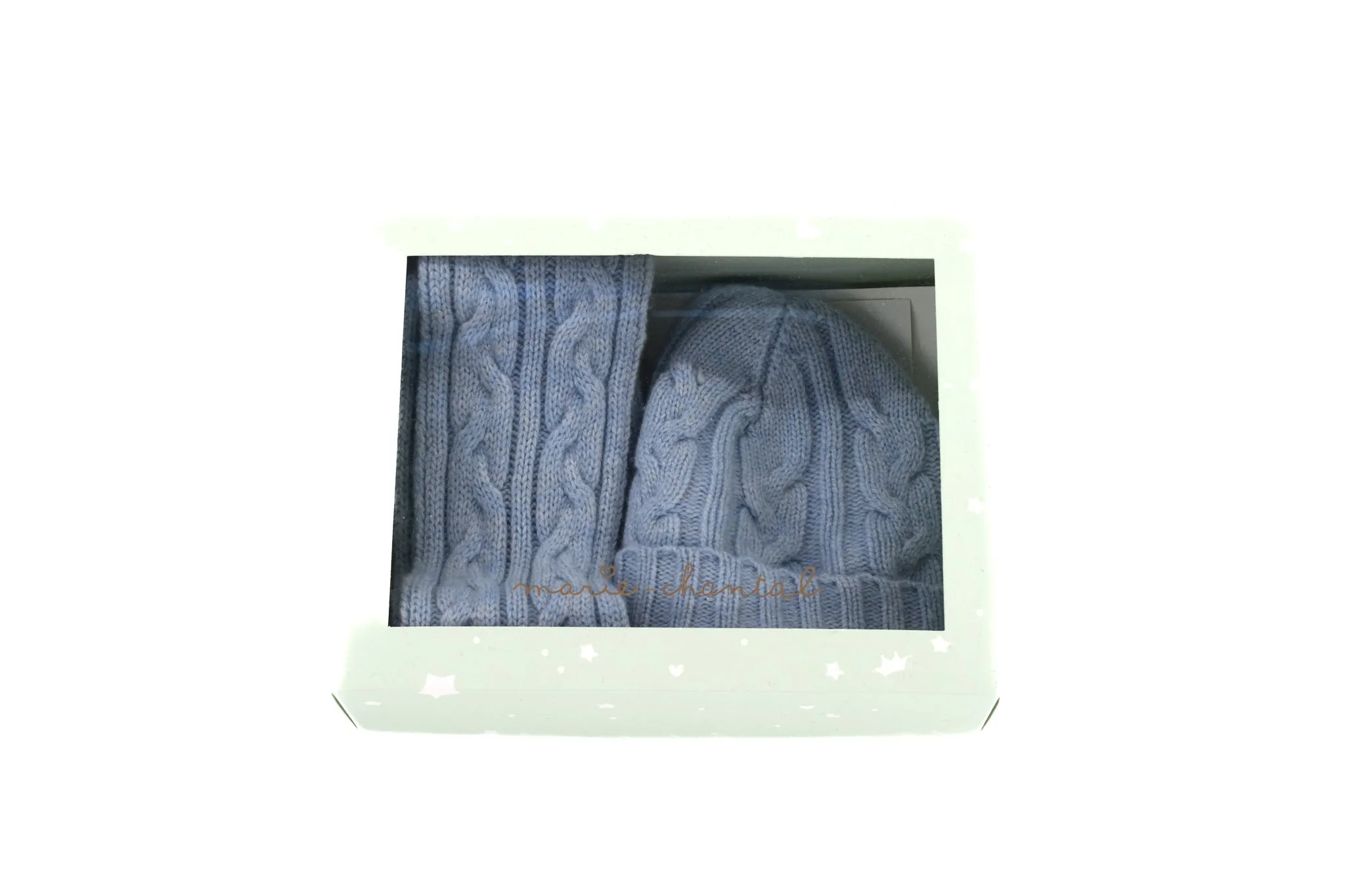 Marie-Chantal, Baby Boys Hat & Scarf Set, One Size