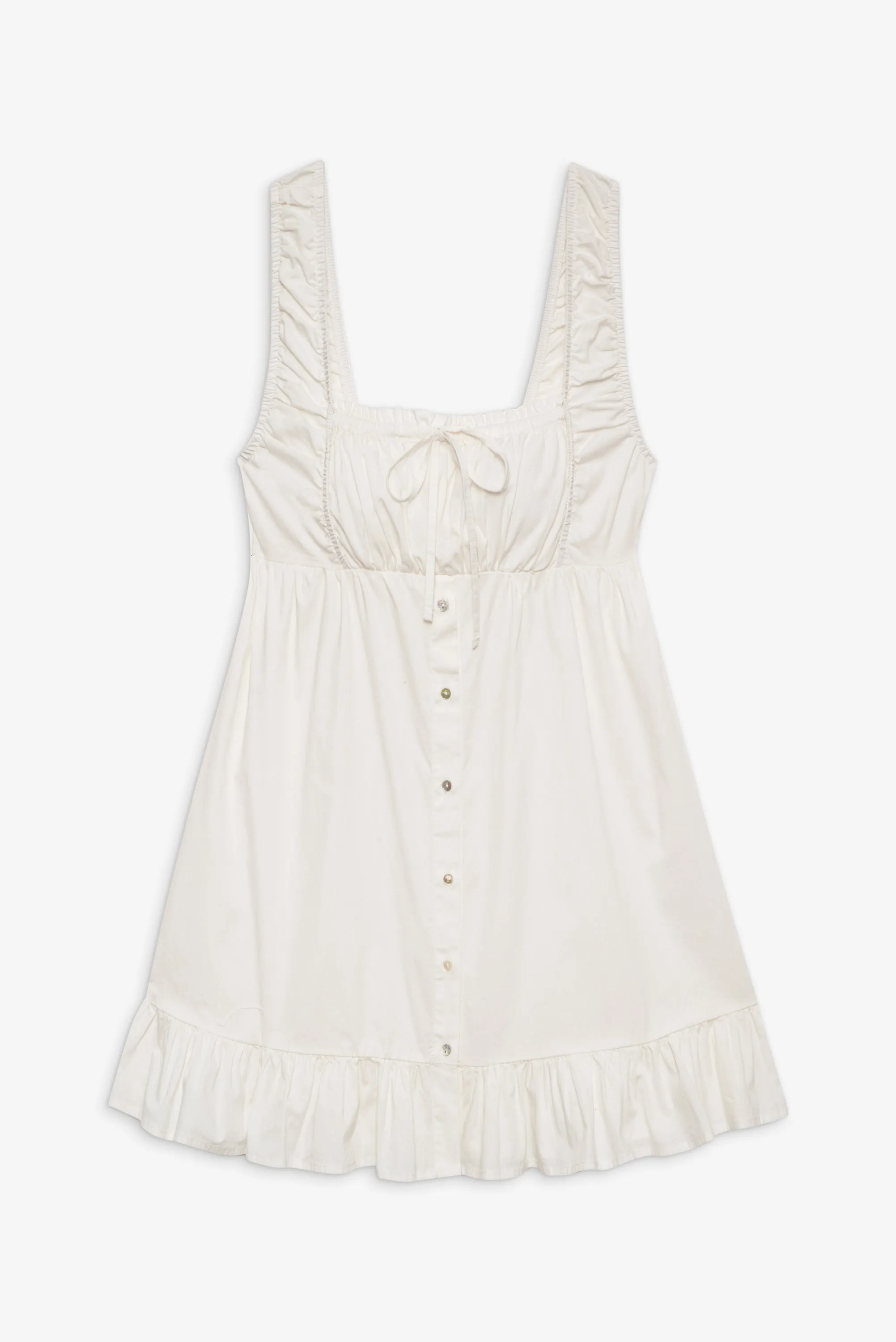 Marilyn Babydoll Dress - White