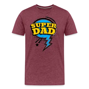 Master of Dad-titude: The 'Super Dad' Swagger Tee Men's Premium T-Shirt