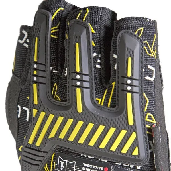 Mec-Flex IMPACT X3 Fingerless Glove ELG6105