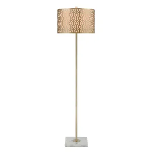 Meliton 61" Floor Lamp in Champagne Gold