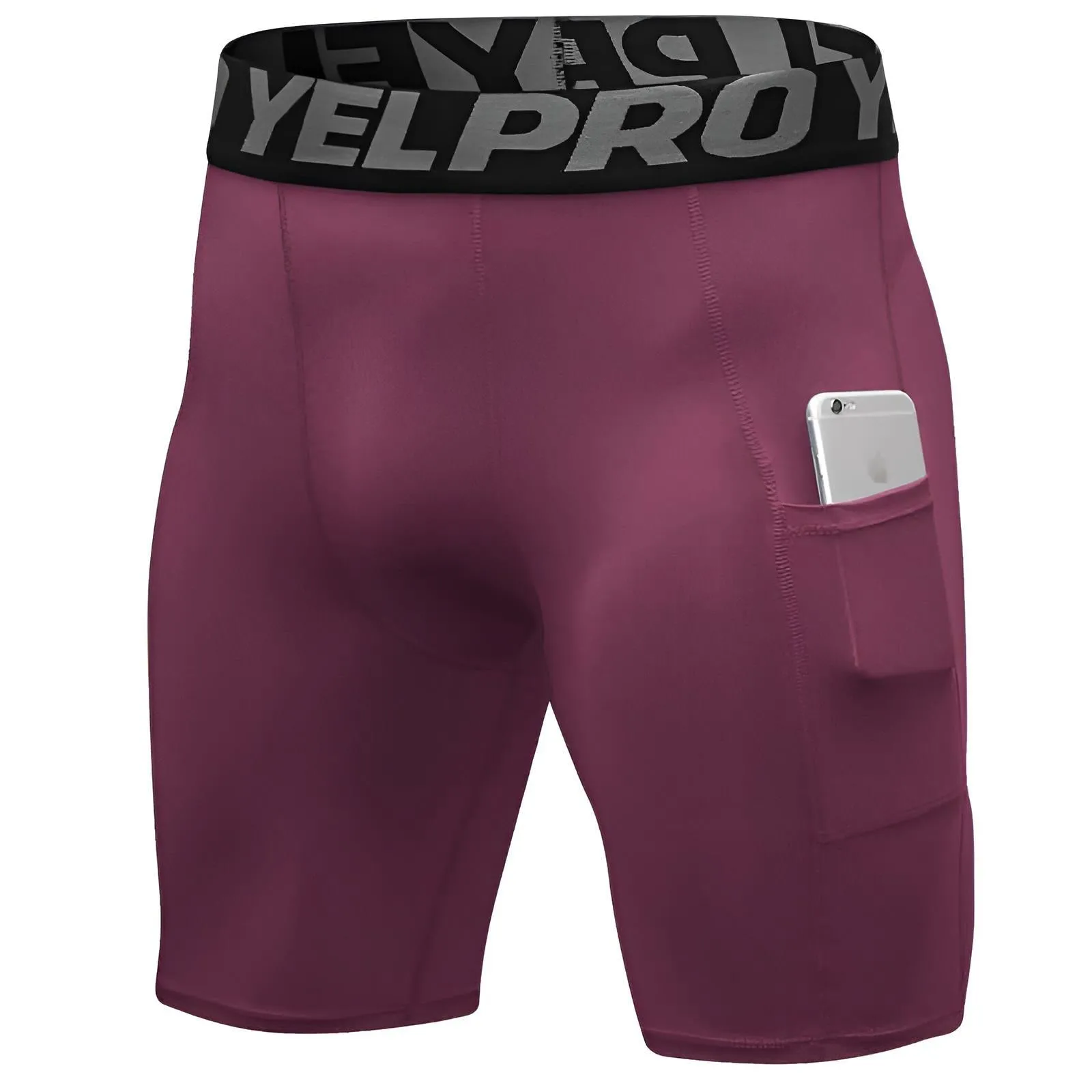 Men Sports Gym Compression Under Base Layer Shorts