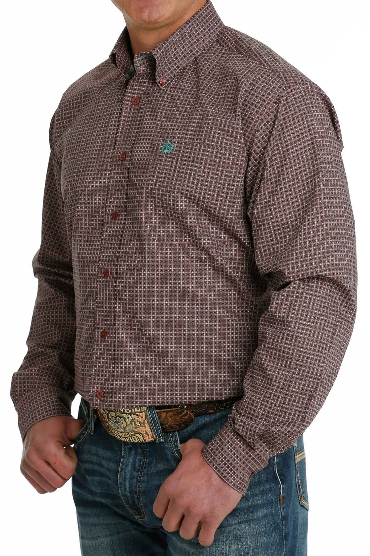 Men's Cinch Classic Fit Button Down Shirt #MTW1105710