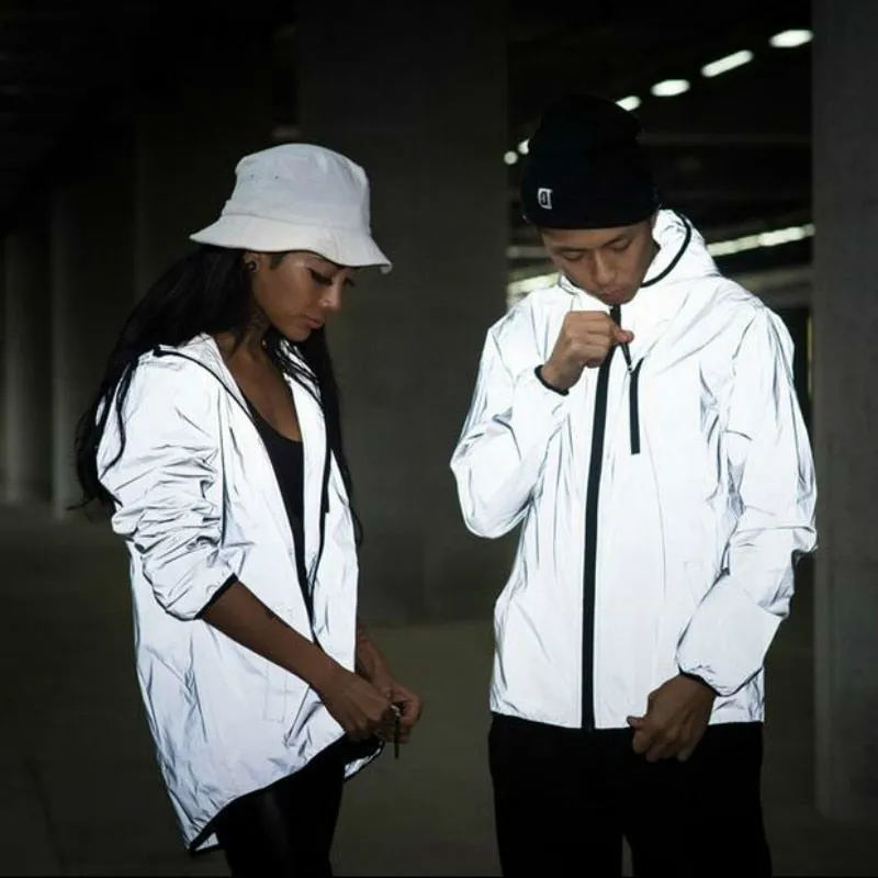 Men's Full Reflective Light Jacket