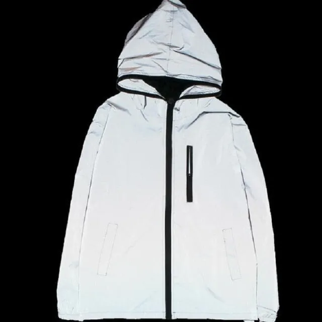 Men's Full Reflective Light Jacket