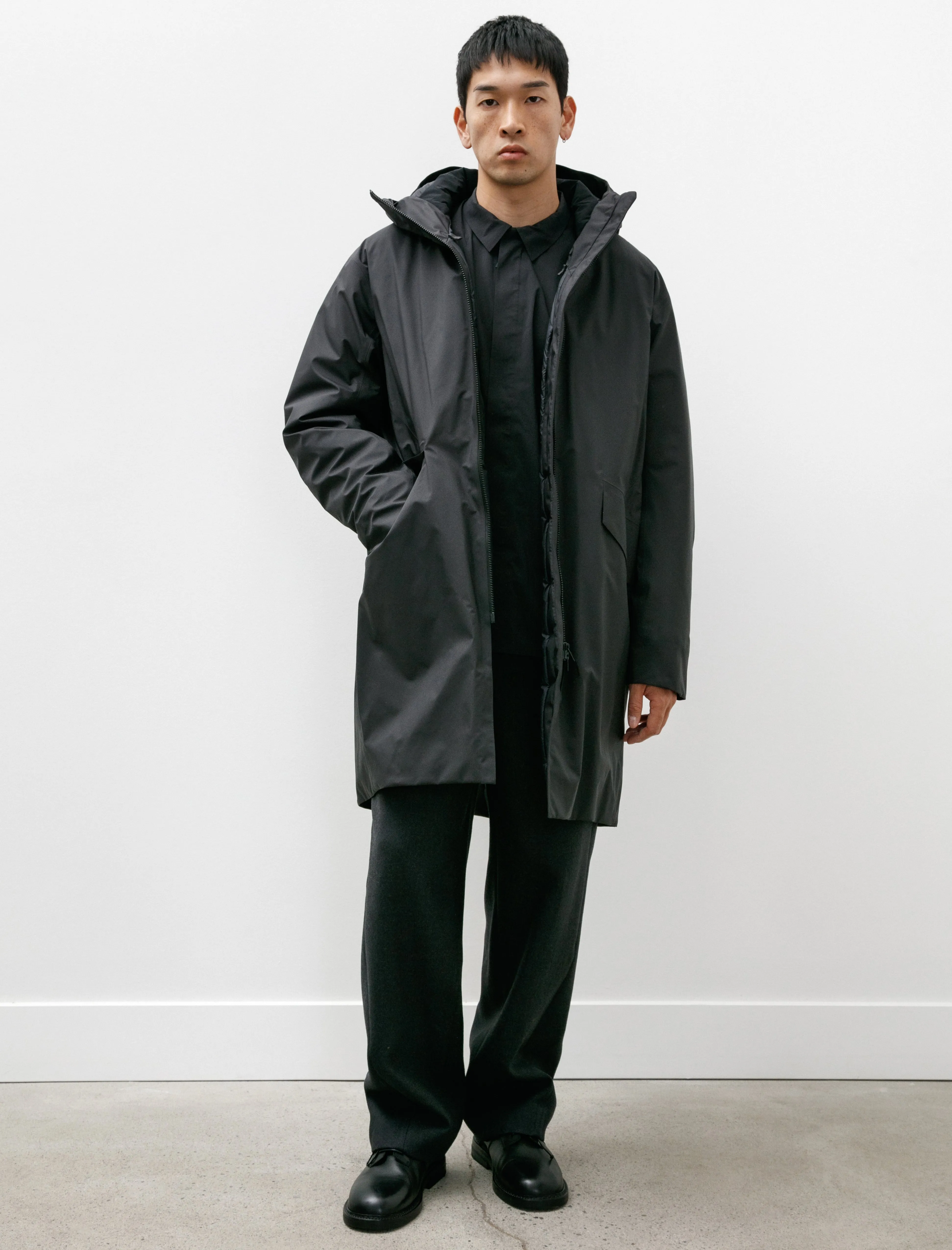 Monitor Down Coat Black